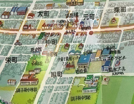 周辺案内地図